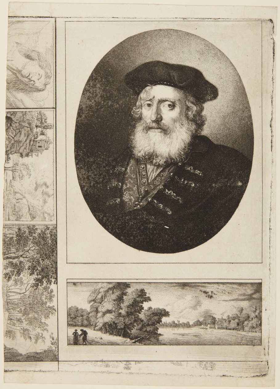 Starzec w czapce autorstwa Rembrandt van Rijn
