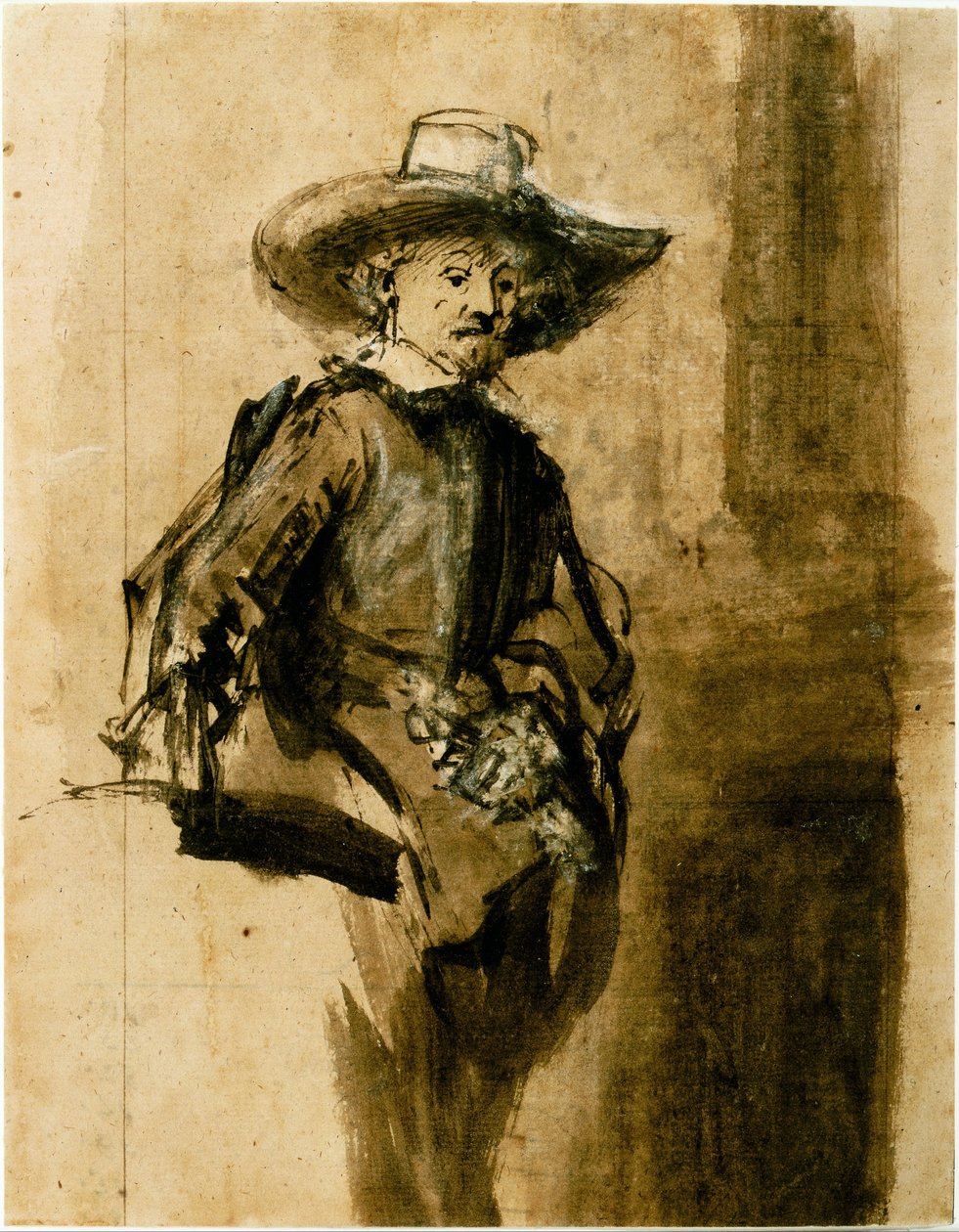 Studia dla jednego z syndyków, Volkerta Jansza. autorstwa Rembrandt van Rijn