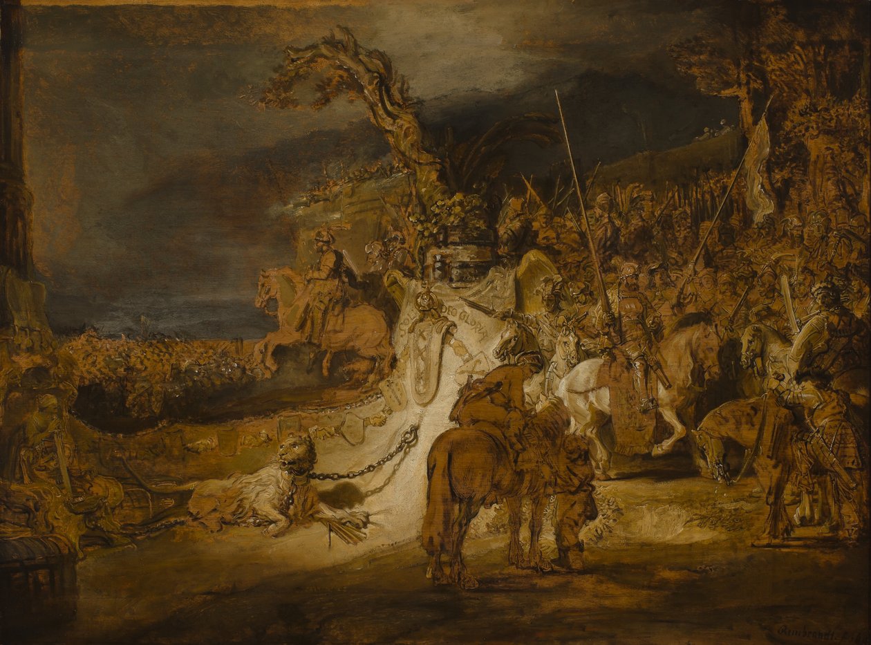 Zgoda państwa autorstwa Rembrandt van Rijn