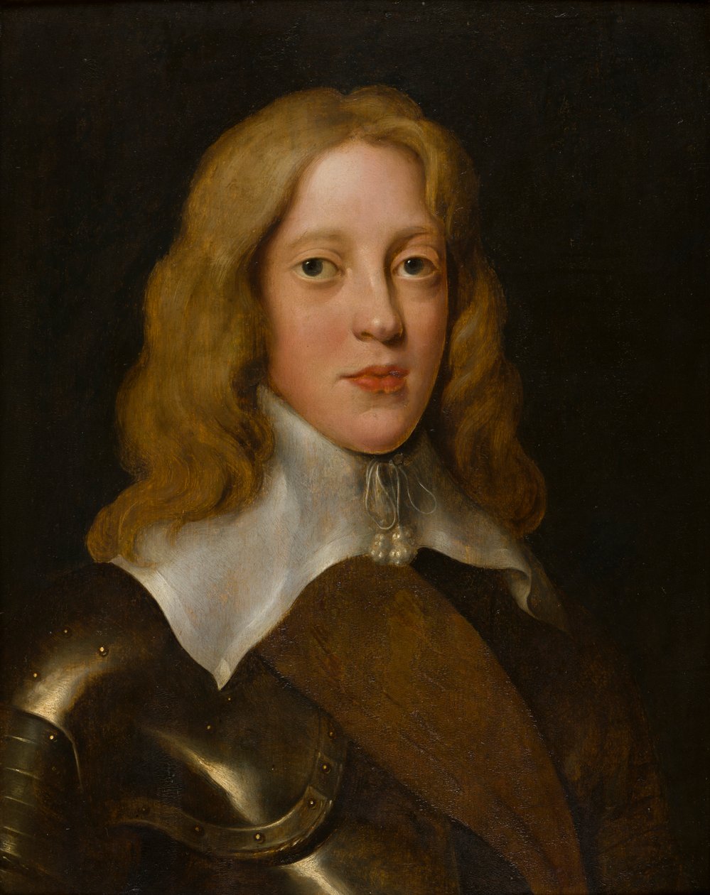 Portret Hon. Edward Russell (1626-1665), ok. 1636-50 (olej na płótnie) autorstwa Remee van Leemput