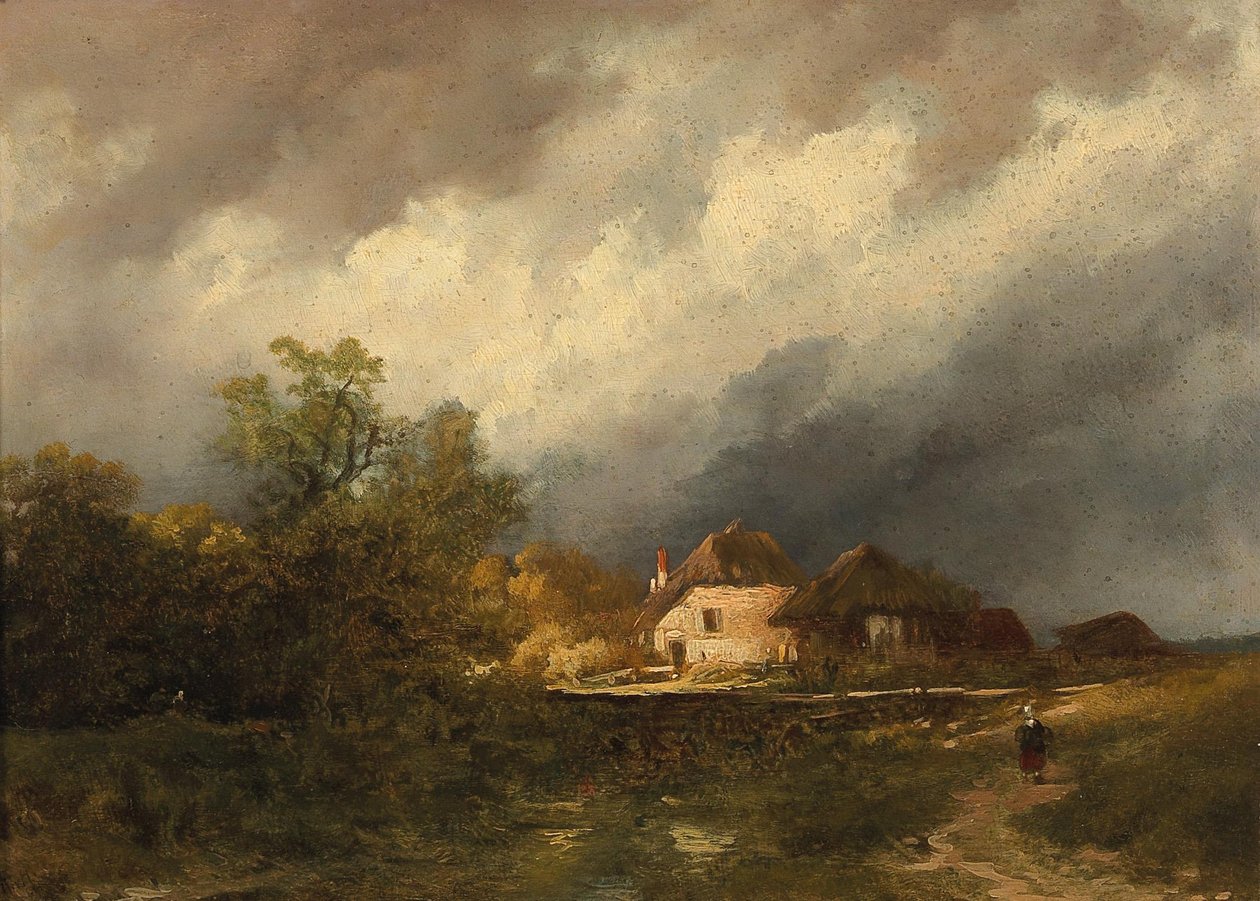 Am Heimwegnangielski: Returning Homen autorstwa Remigius Adrianus Haanen