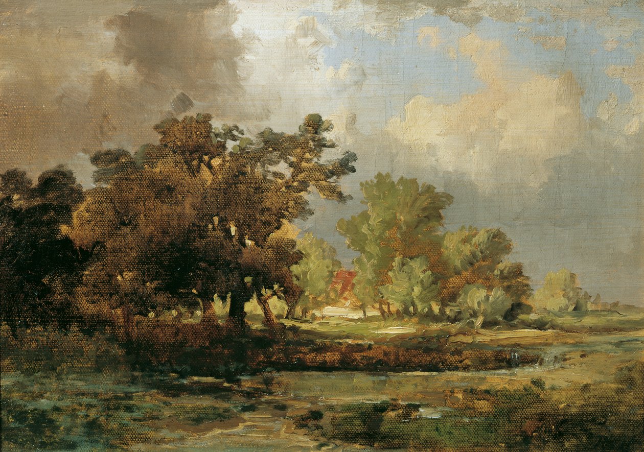 Motyw z Oosterhout w Holandii autorstwa Remigius Adrianus van Haanen