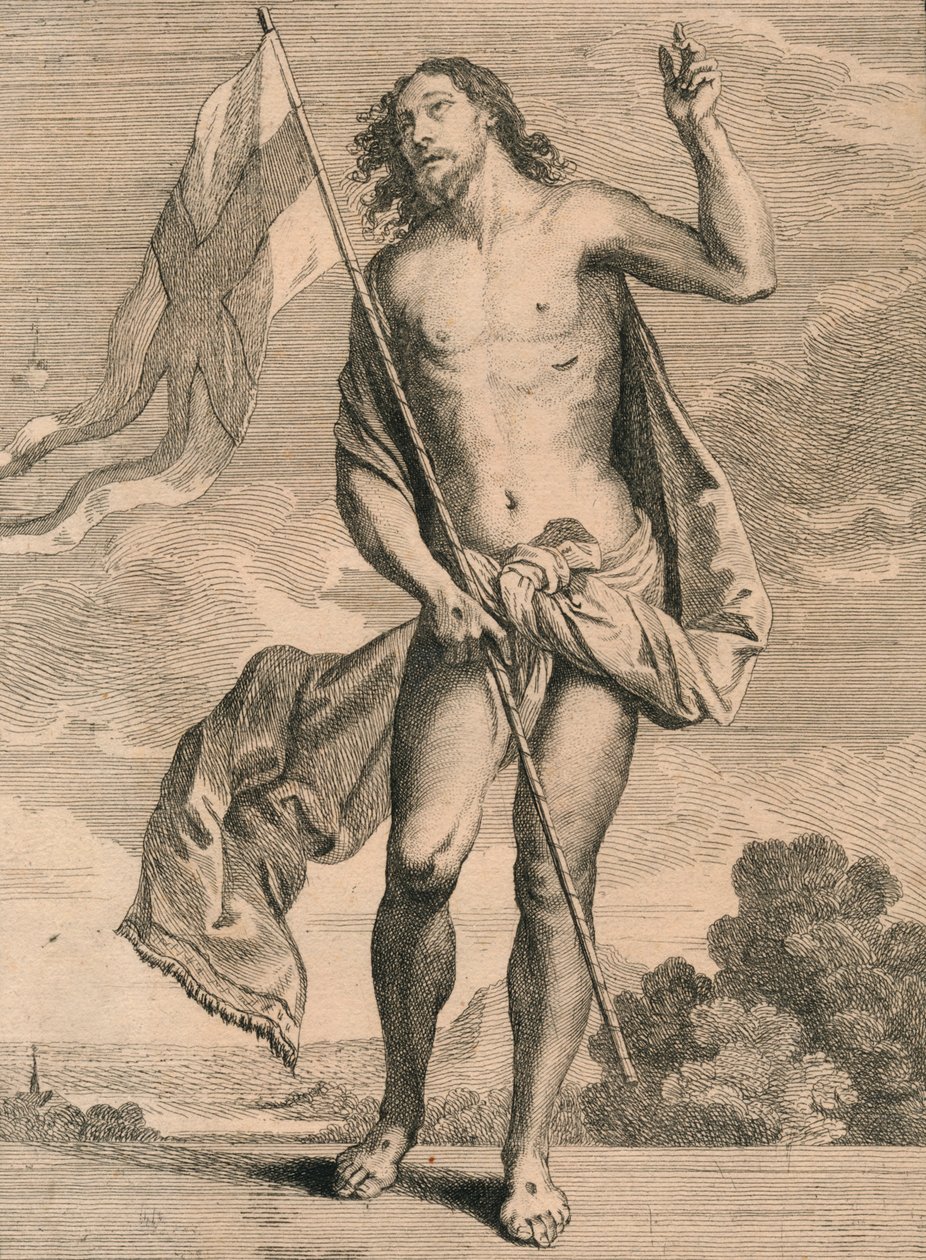 Chrystus zmartwychwstały, połowa XVII wieku. autorstwa Remoldus Eynhoudts