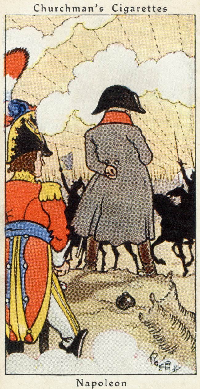 NAPOLEON Bonaparte - stojący autorstwa René Bull