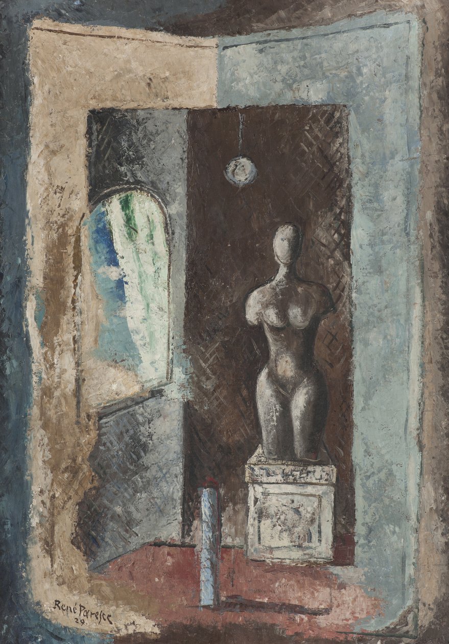 Posąg, 1929 autorstwa Renato Paresce