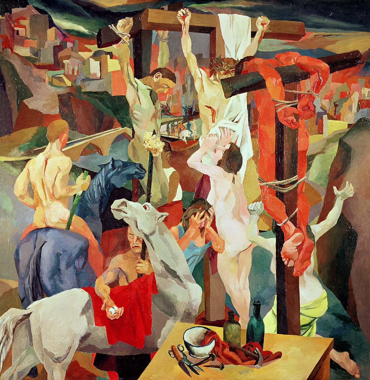 Ukrzyżowanie autorstwa Renato Guttuso