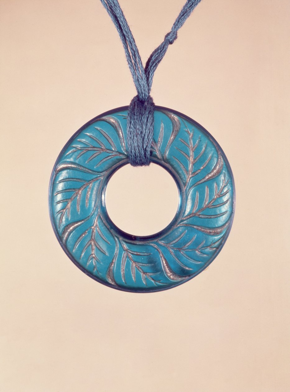 Wisiorek z satynowym wykończeniem, Lalique, ok.1902 autorstwa Rene Jules Lalique