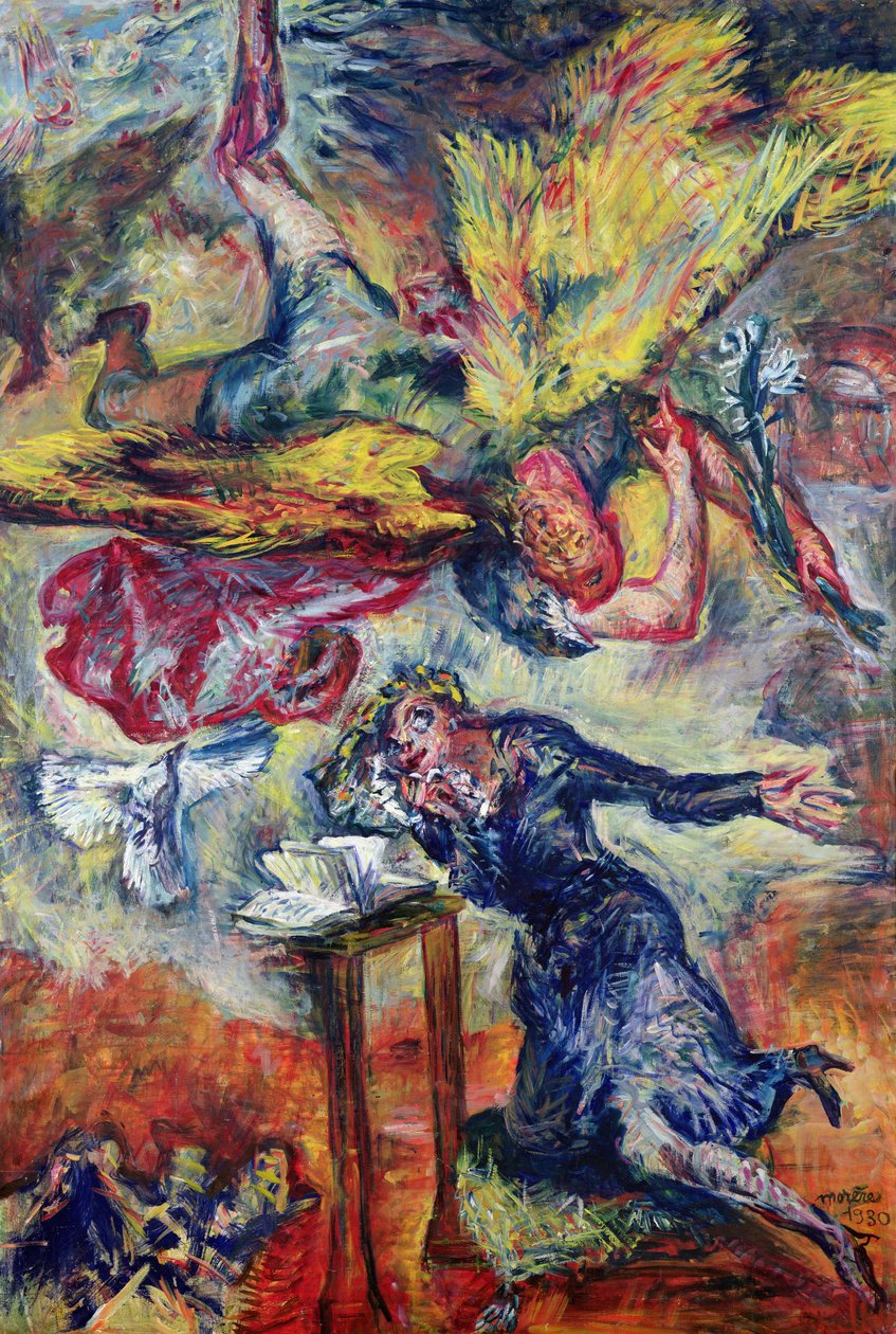 Zwiastowanie, 1930 autorstwa Rene Morere