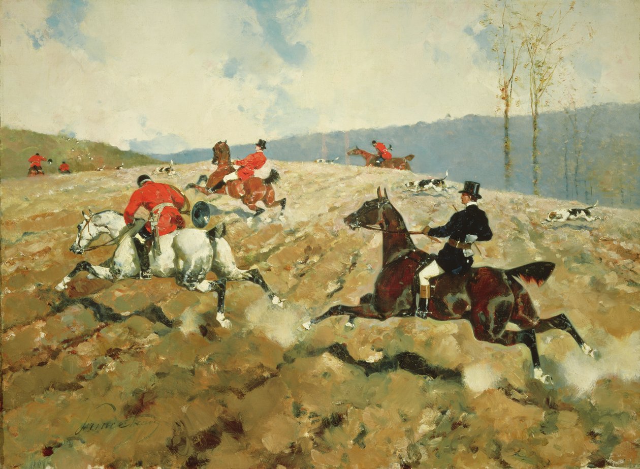 Polowanie autorstwa Rene Princeteau