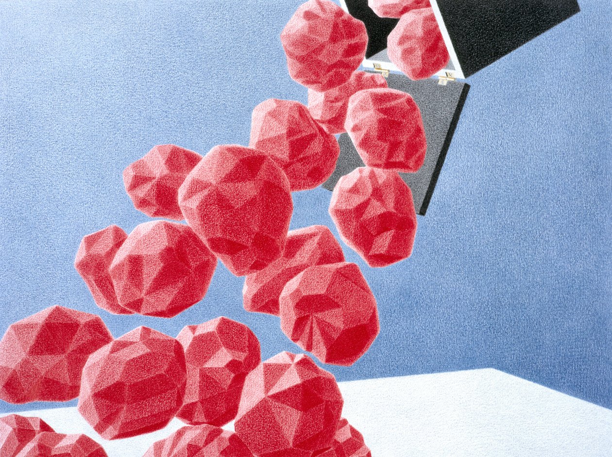 Czerwone Skały autorstwa Rene Boin