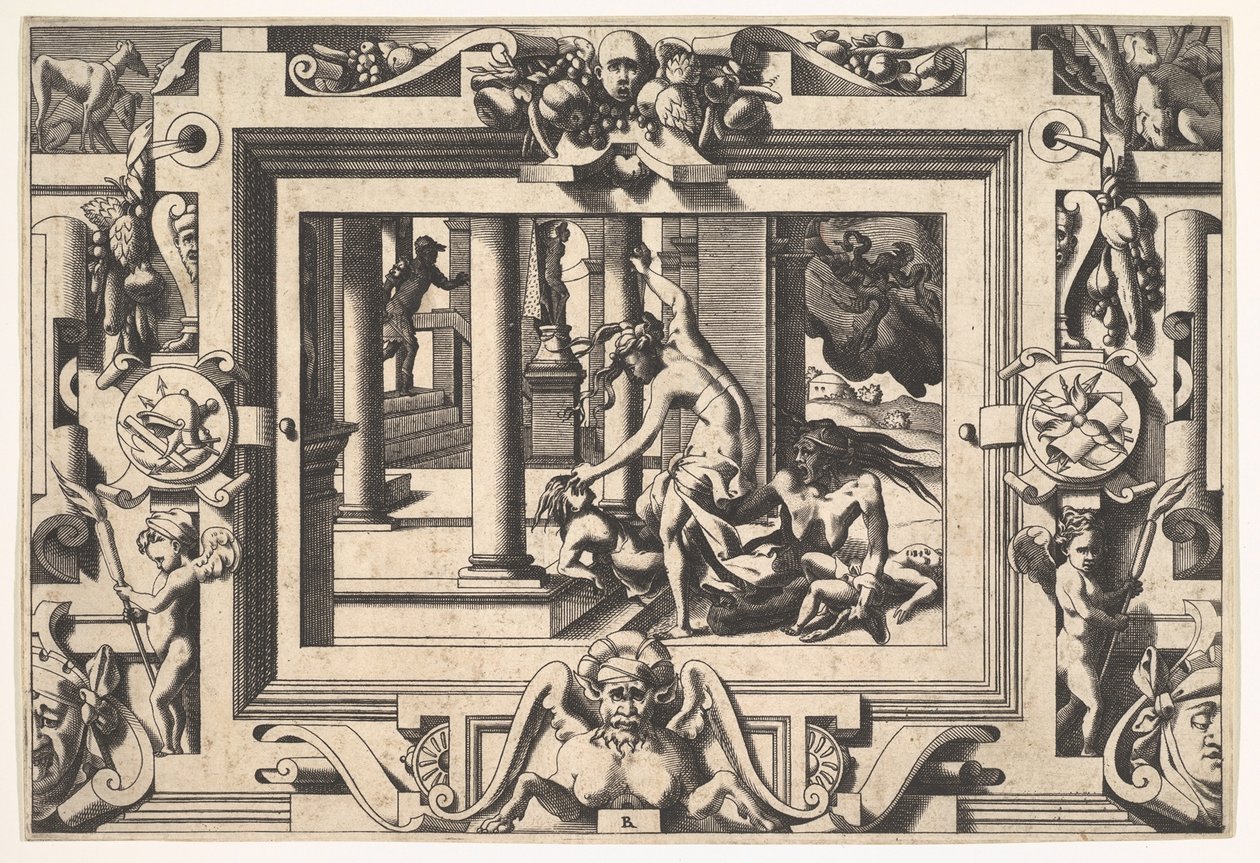 Medea zabija swoje dwoje dzieci, Jason Pour qui d