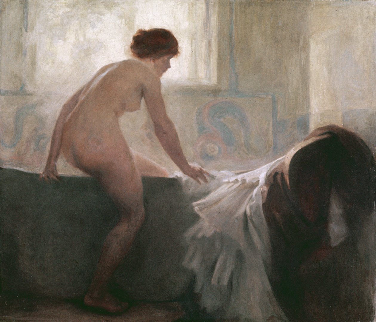 Kobieta w kąpieli autorstwa René François Xavier Prinet