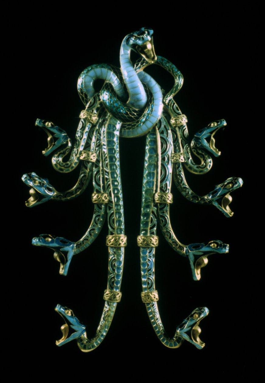 Pektorał, koniec XIX wieku autorstwa Rene Jules Lalique