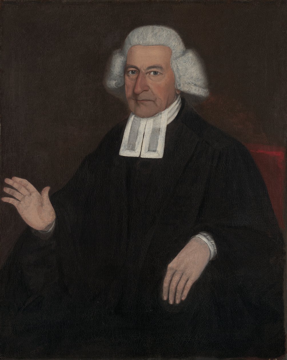 Ezra Stiles (1727-1795), B.A.1746, M.A.1749 autorstwa Reuben Moulthrop