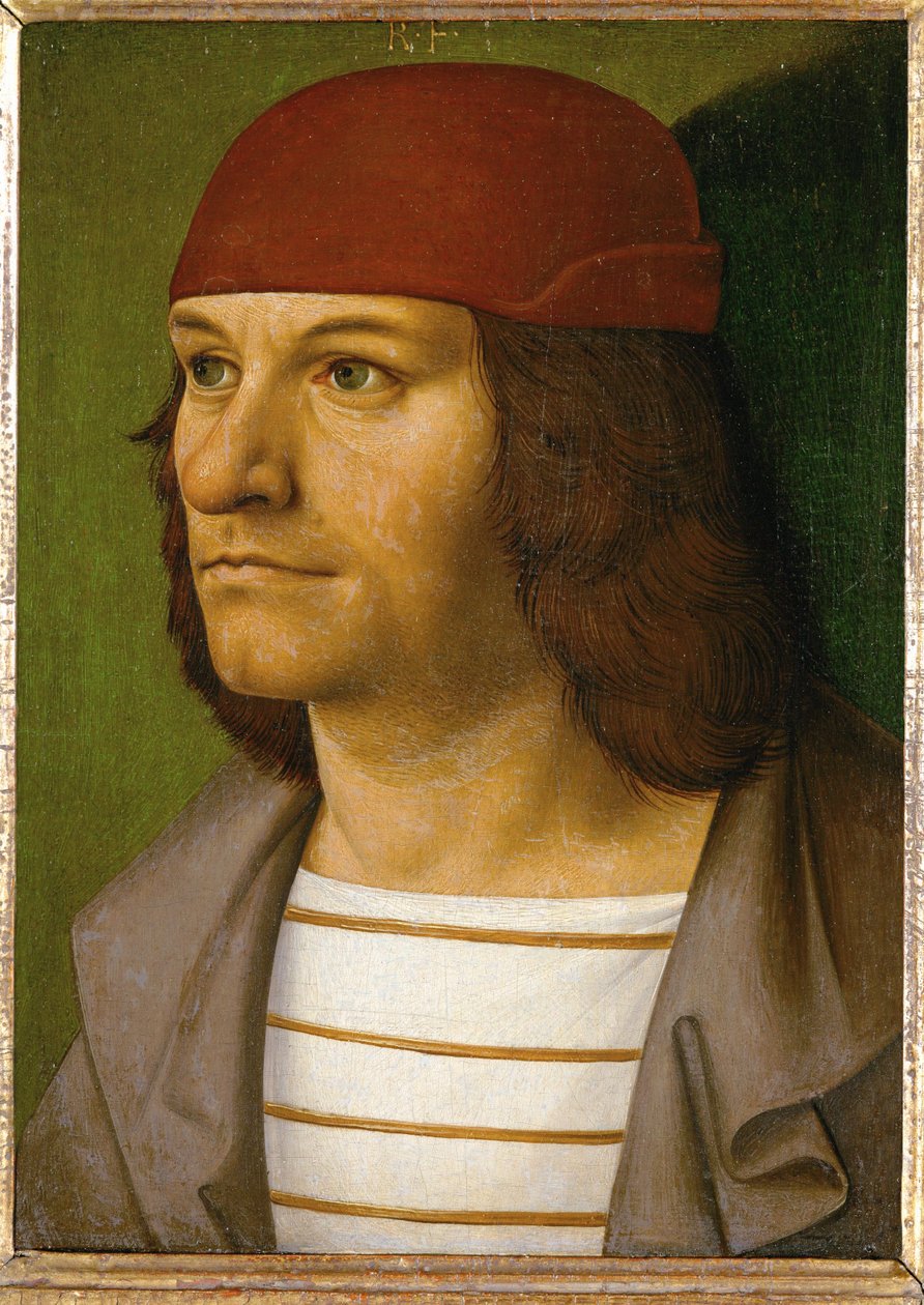 Portret młodego mężczyzny autorstwa Reuland the Elder Frueauf