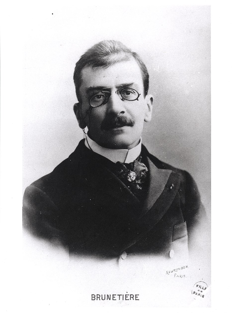 Portret Ferdinanda Brunetiere