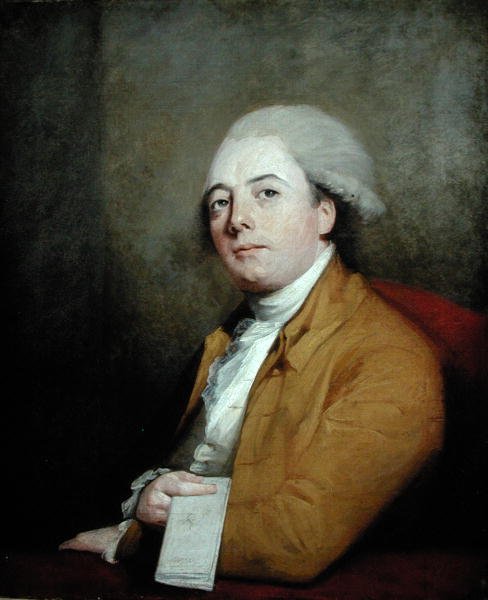 Portret Johna Williama Hamiltona (olej na płótnie) autorstwa Rev. Matthew William Peters