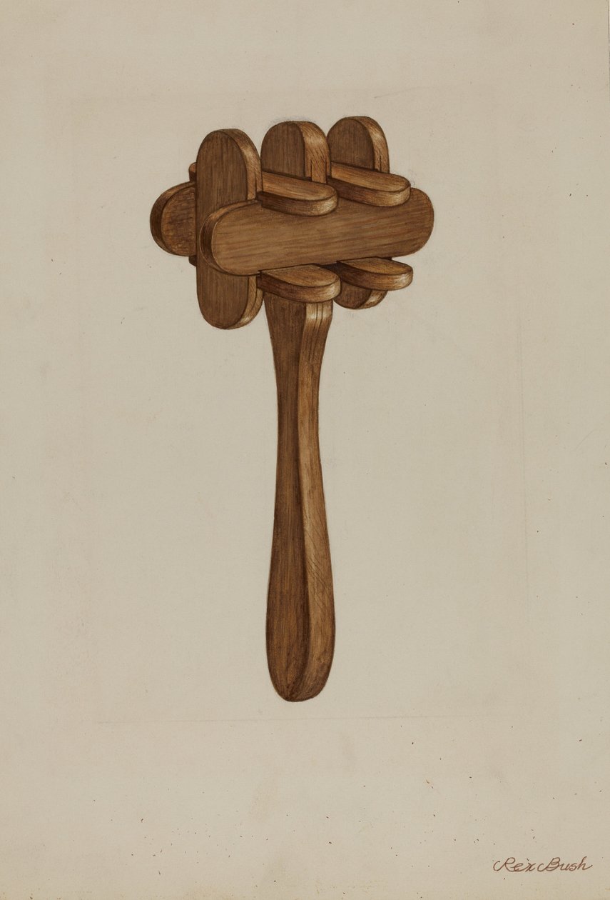Grzechotka autorstwa Rex F. Bush