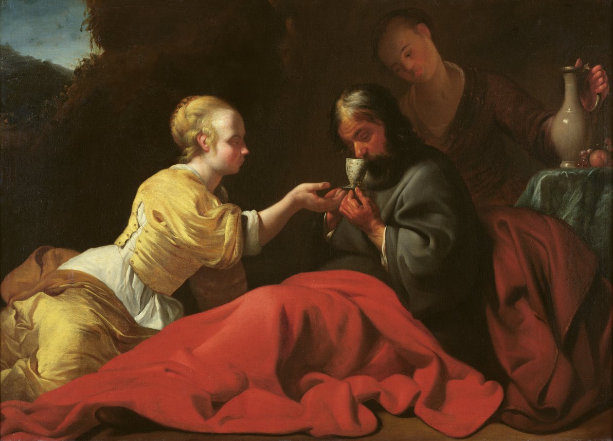 Lot i jego córki autorstwa Reyer Jacobsz van Blommendael
