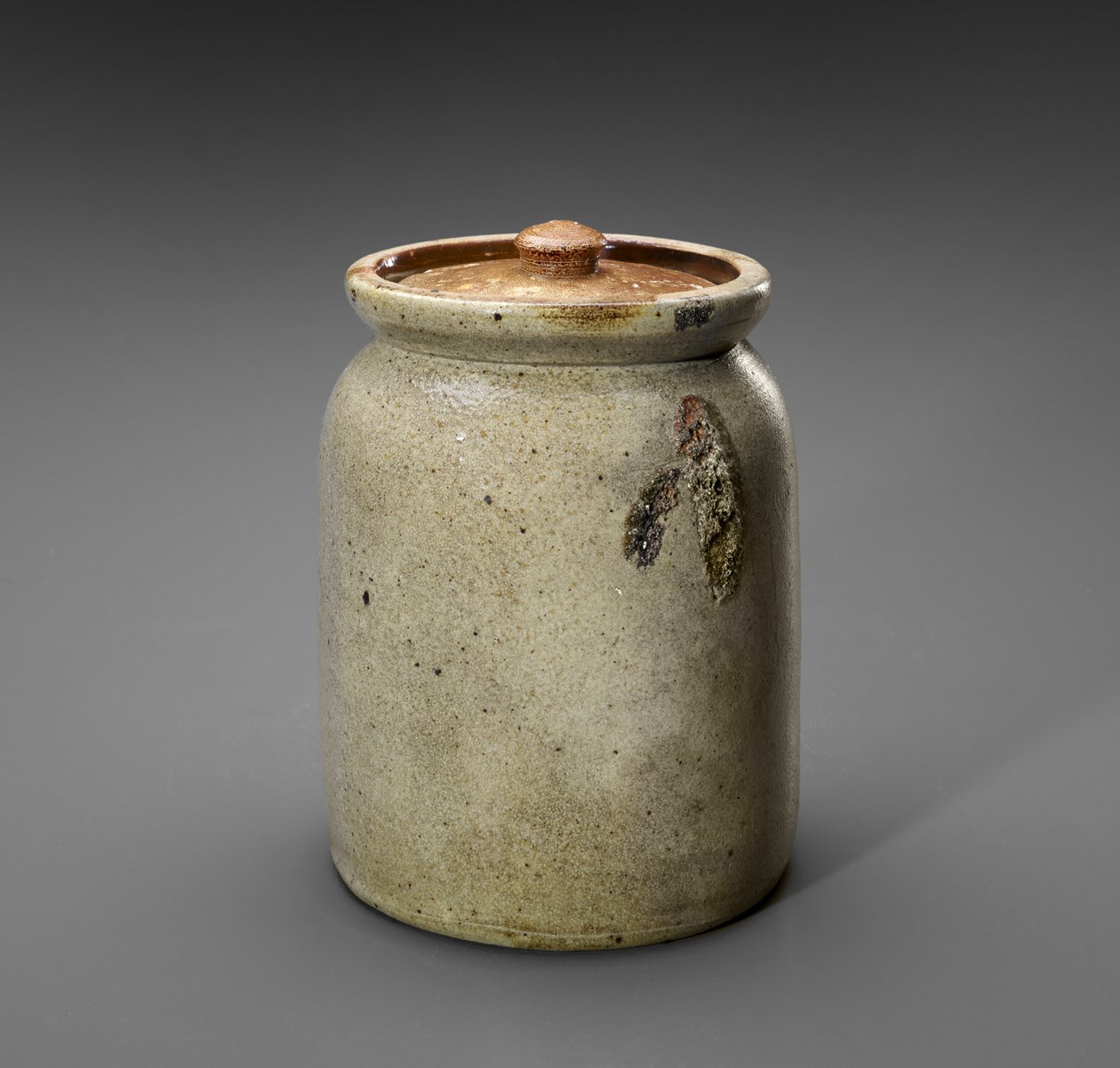 Słoik, ok. 1920-1935 (kamionka glazurowana solą) autorstwa Rhonesboro Pottery Company (attr.to)