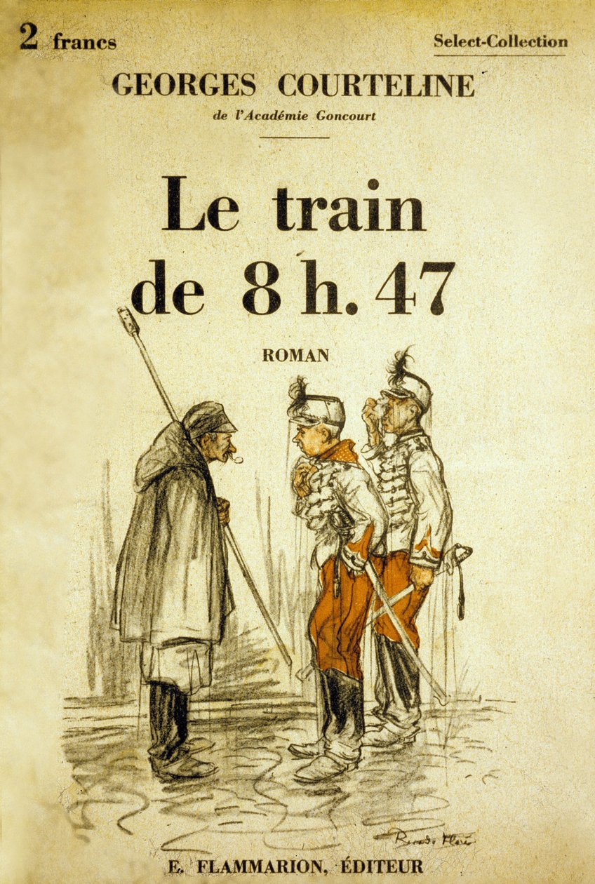 Okładka książki "Le train de 8h47" autorstwa Georges