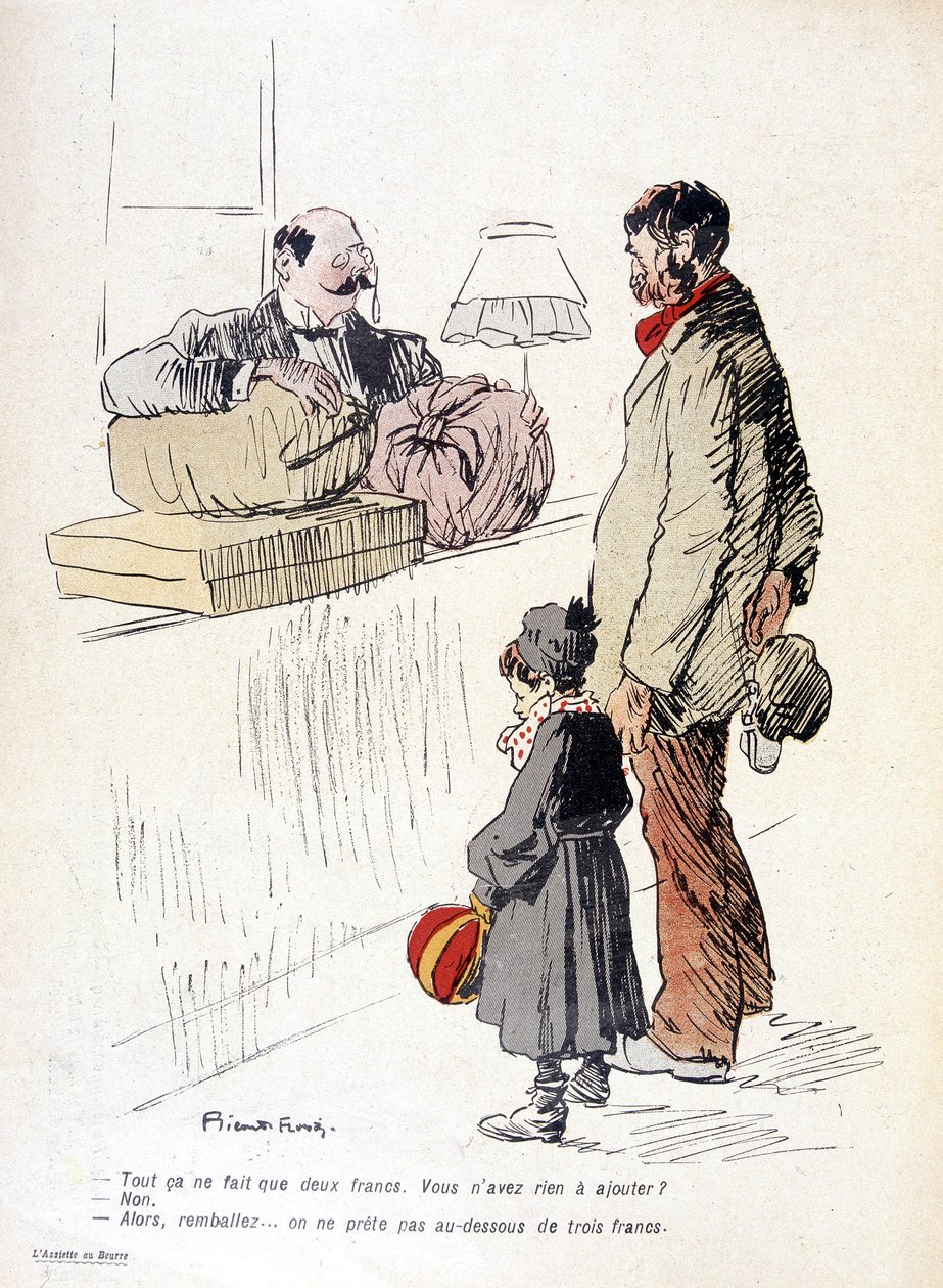 Góra Pobożności Ricardo Flores - w „Talerzu Masło” z 03.06.1905 autorstwa Ricardo Flores