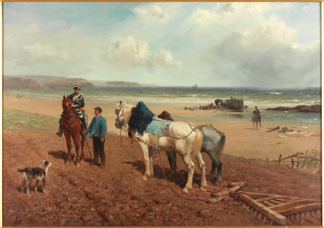 Historia wraku, ok. 1872 r. autorstwa Richard Beavis