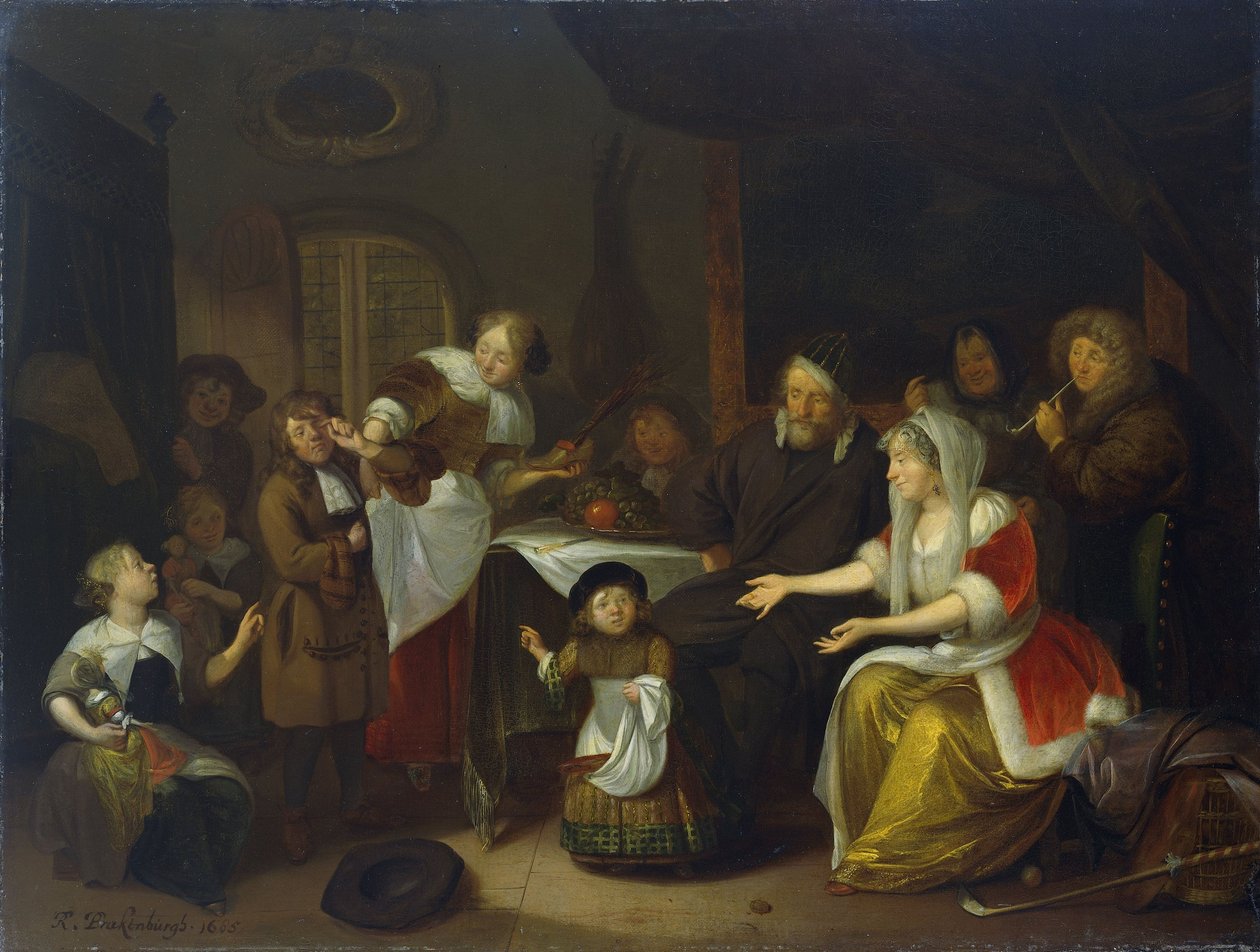 Święto św. Mikołaja autorstwa Richard Brakenburgh