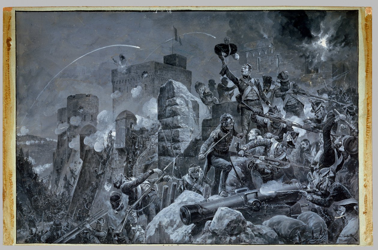 Własność diabła, 1908 autorstwa Richard Caton Woodville