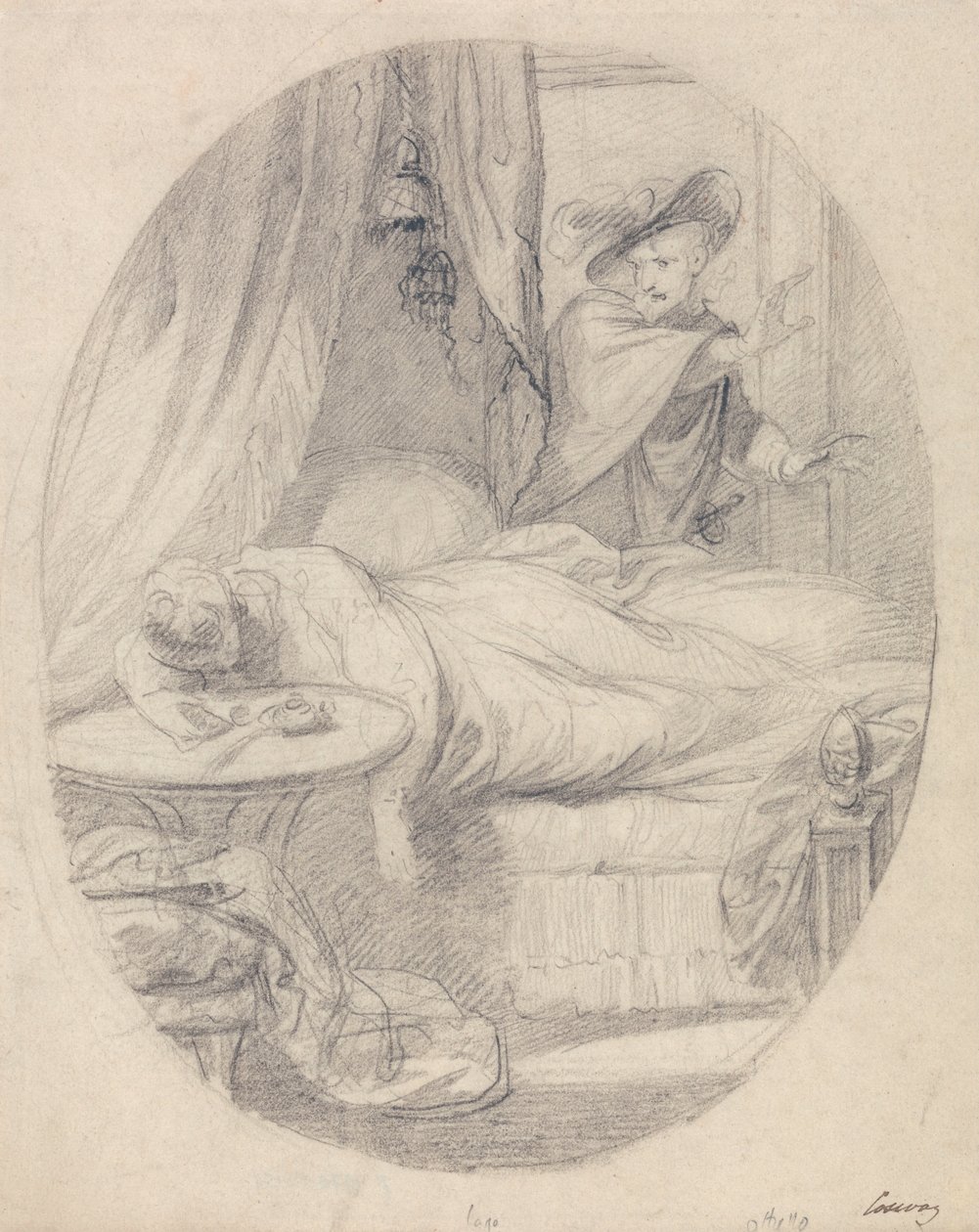 Imogen i Iachimo autorstwa Richard Cosway