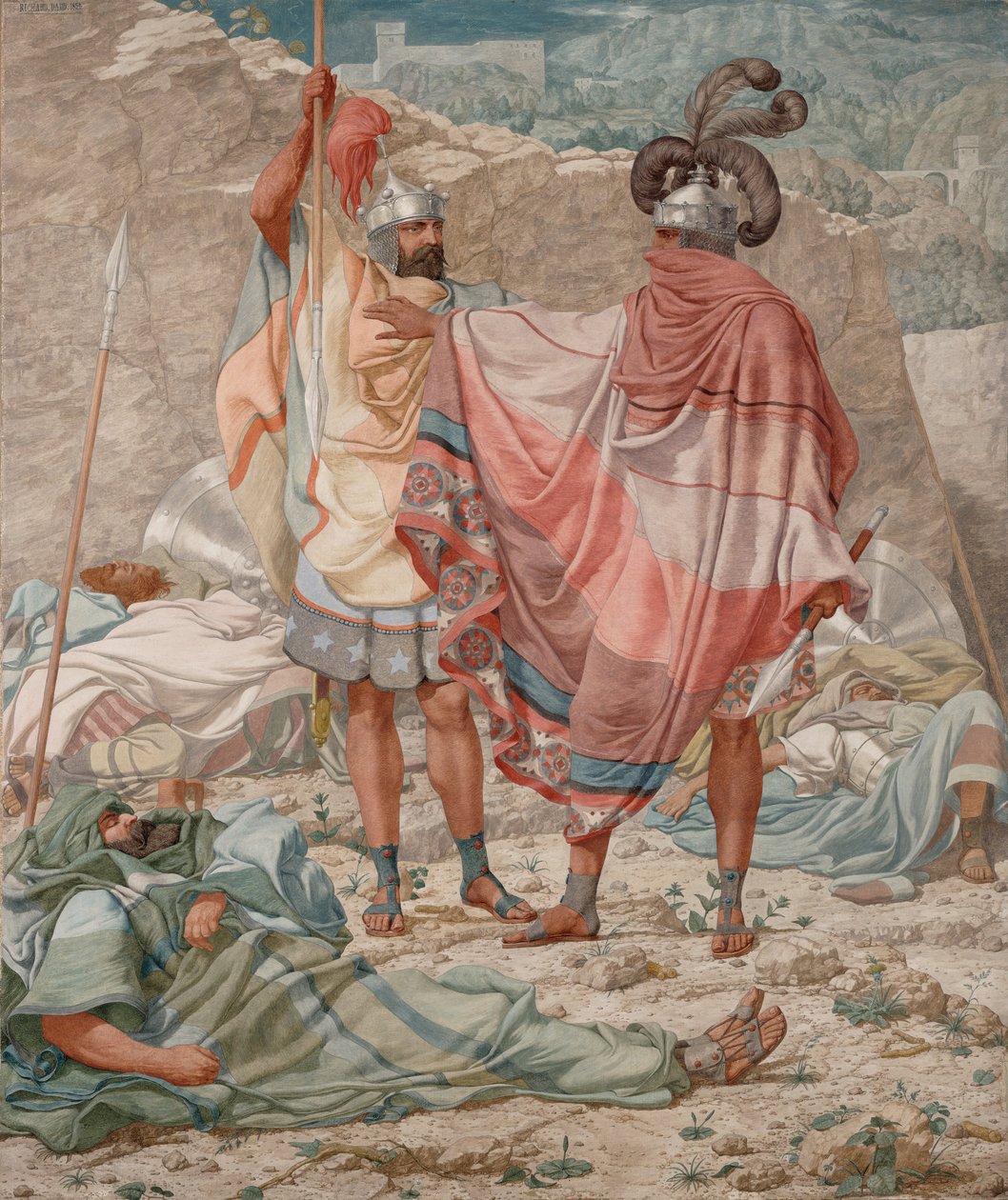 Miłosierdzie – Dawid Sparet Sauls Życie autorstwa Richard Dadd