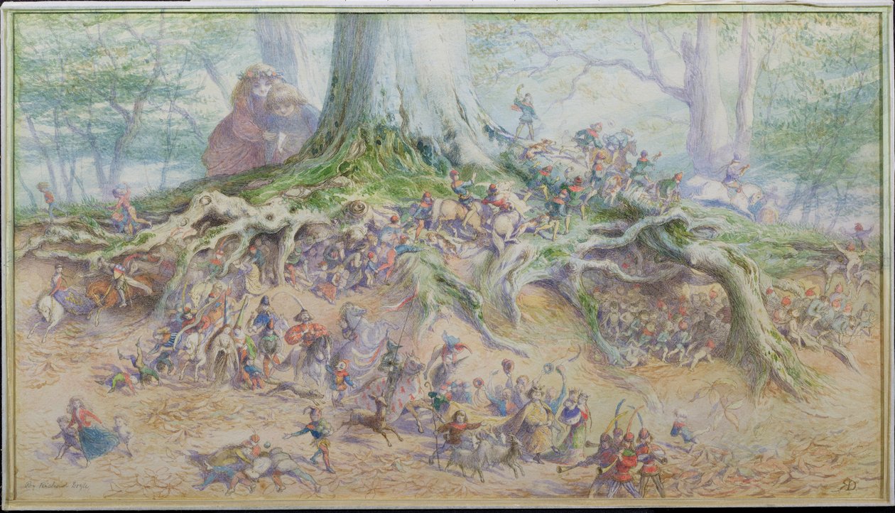 Nieznany obraz autorstwa Richard Doyle