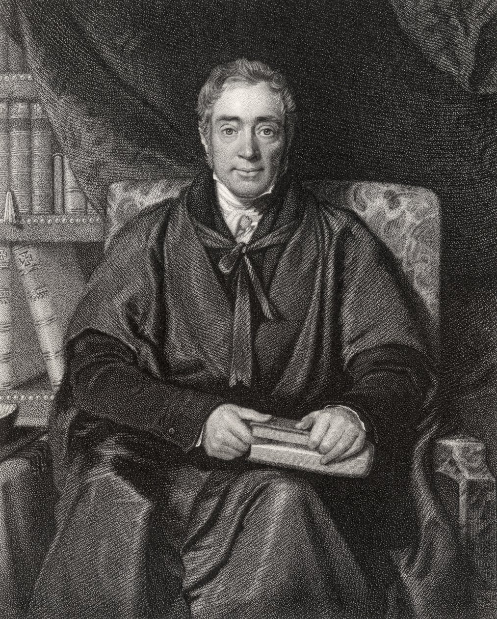 Ks. Samuel Lee, ryty William Thomas Fry (1789-1843) z „Narodowej Galerii Portretów, tom V”, wydana ok. 1835 autorstwa Richard Evans