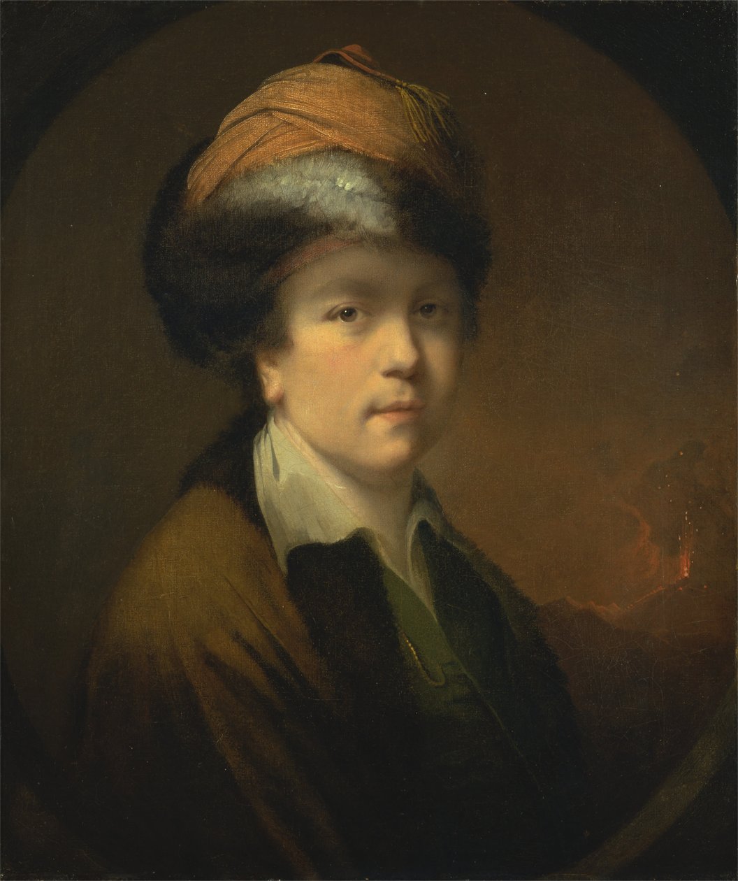 Joseph Wright z Derby autorstwa Richard Hurleston