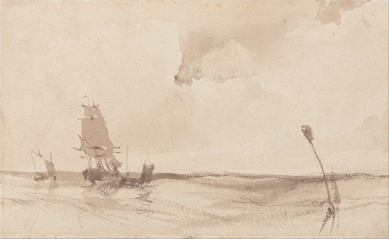 Pejzaż morski autorstwa Richard Parkes Bonington