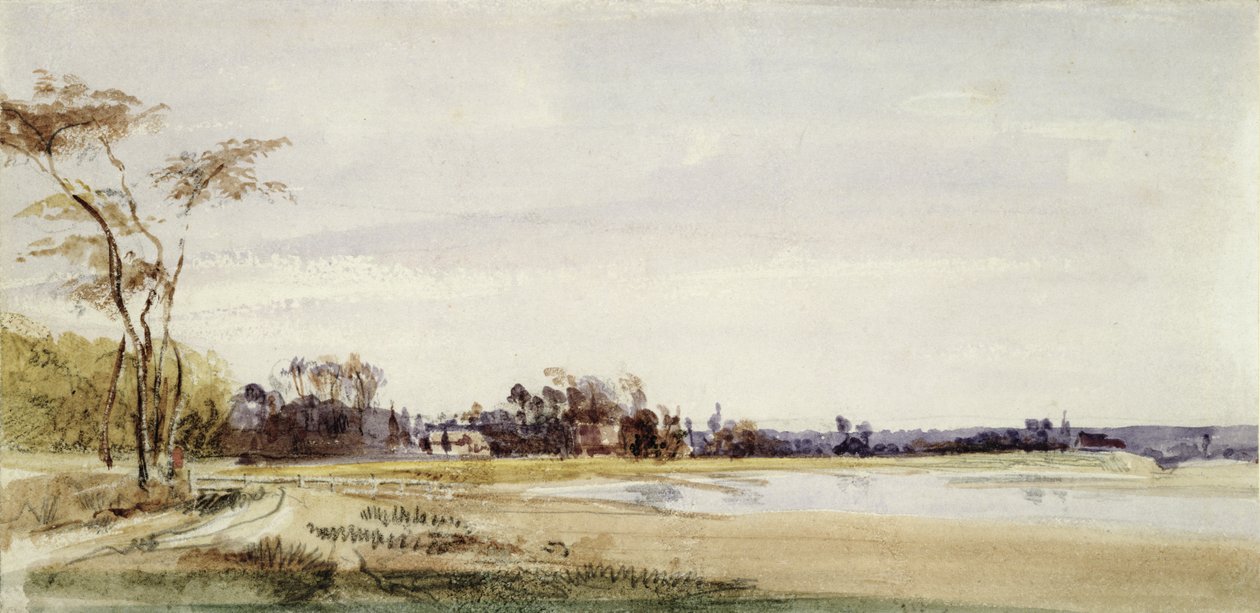 Les Salinieres w Trouville, 1826 autorstwa Richard Parkes Bonington