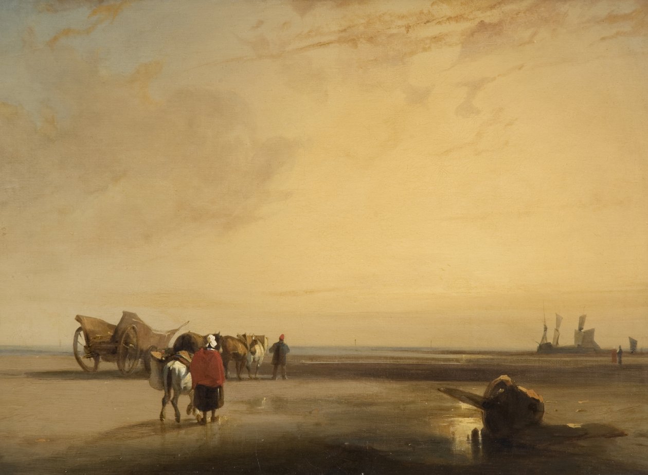 Piaski Normandii autorstwa Richard Parkes Bonington