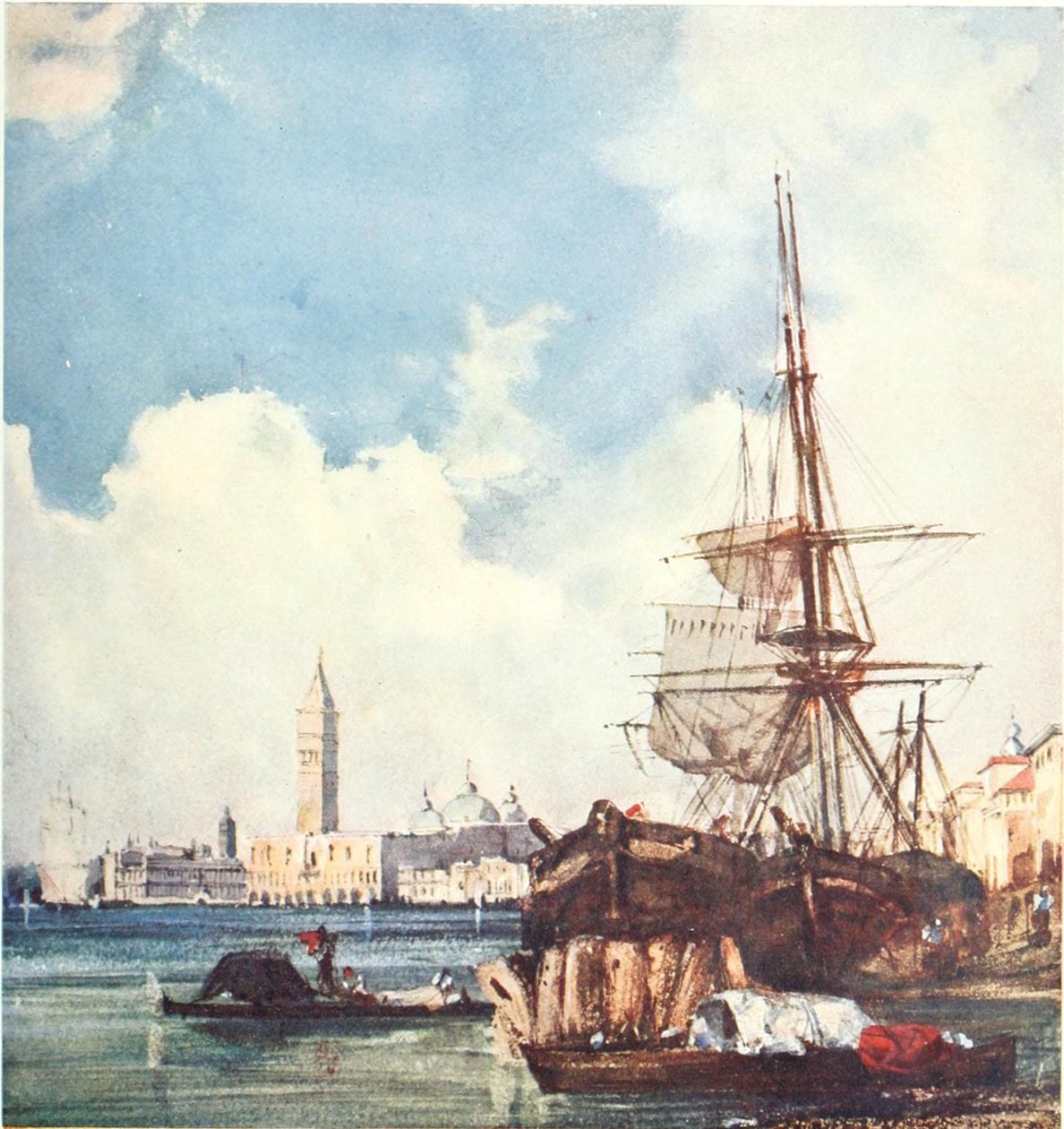 Widok na Wenecję autorstwa Richard Parkes Bonington