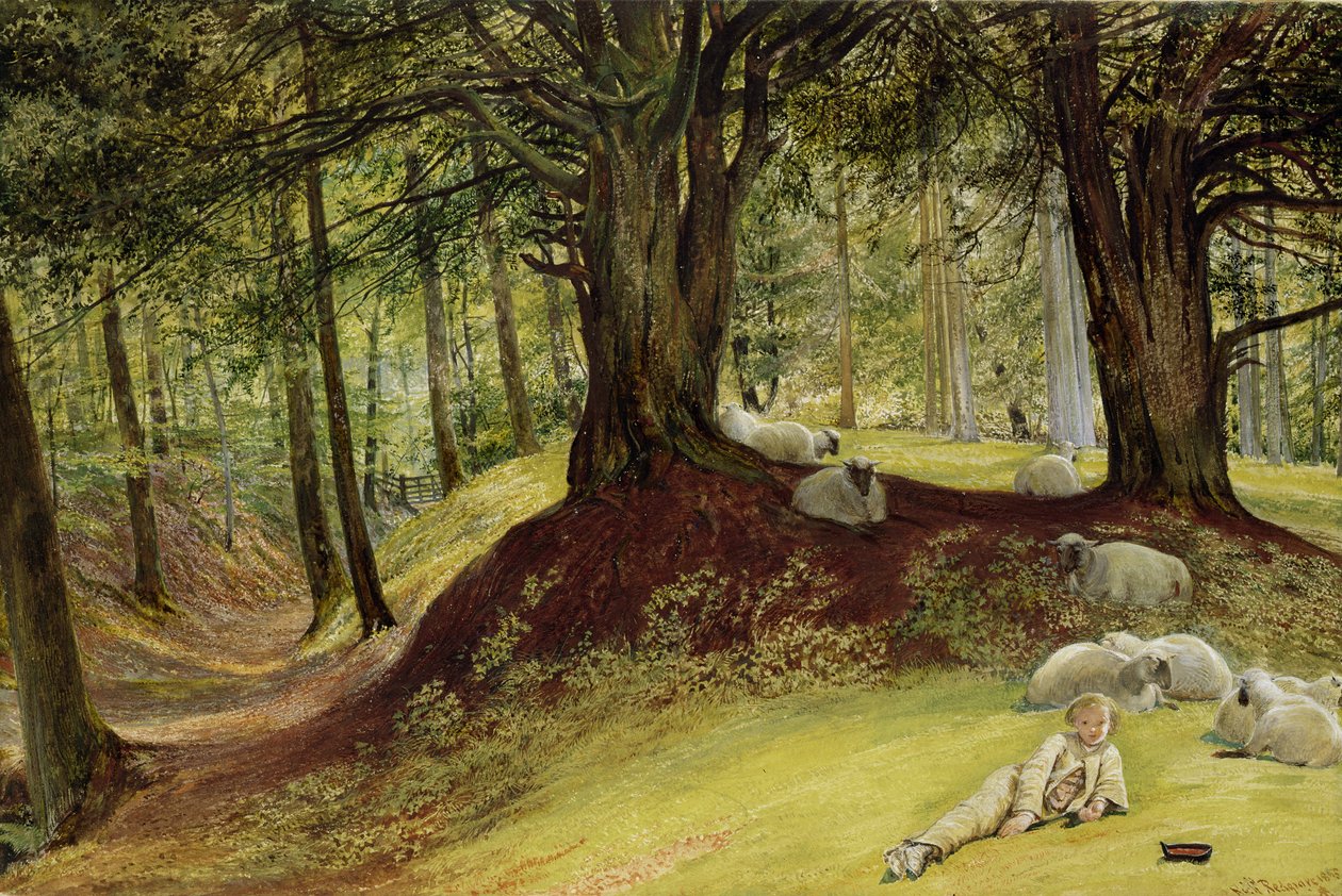 Parkhurst Woods, Abinger, Surrey autorstwa Richard Redgrave