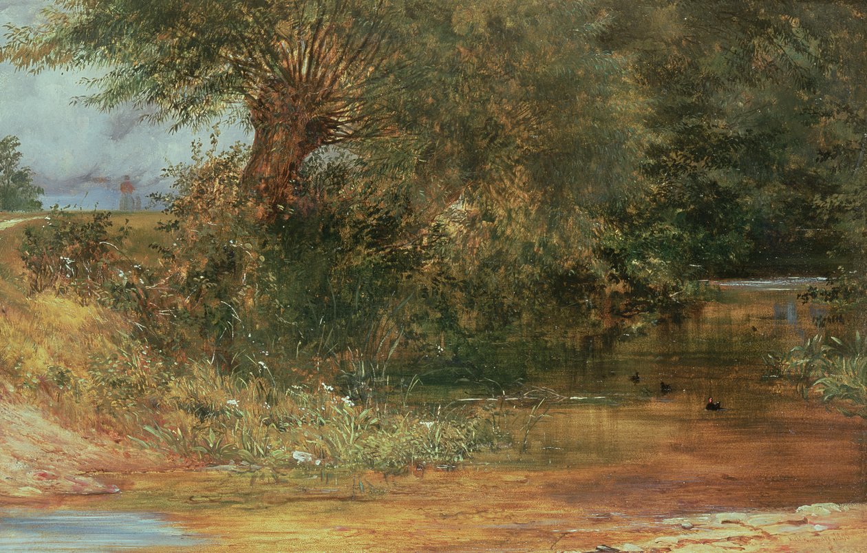 Źródło strumienia autorstwa Richard Redgrave