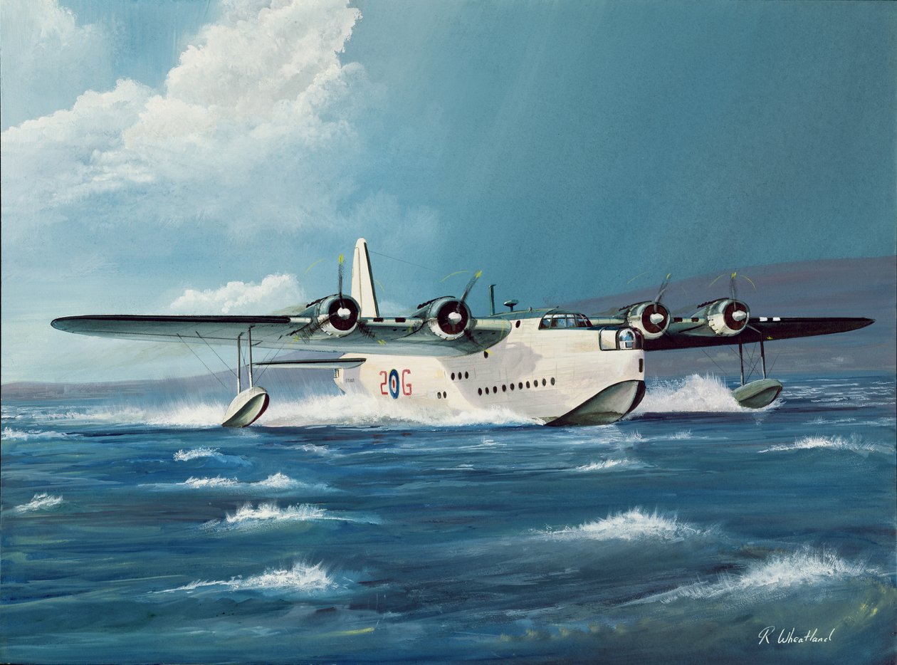 Short Sunderland, 1999 (toaleta i gwasz na pokładzie) autorstwa Richard Wheatland