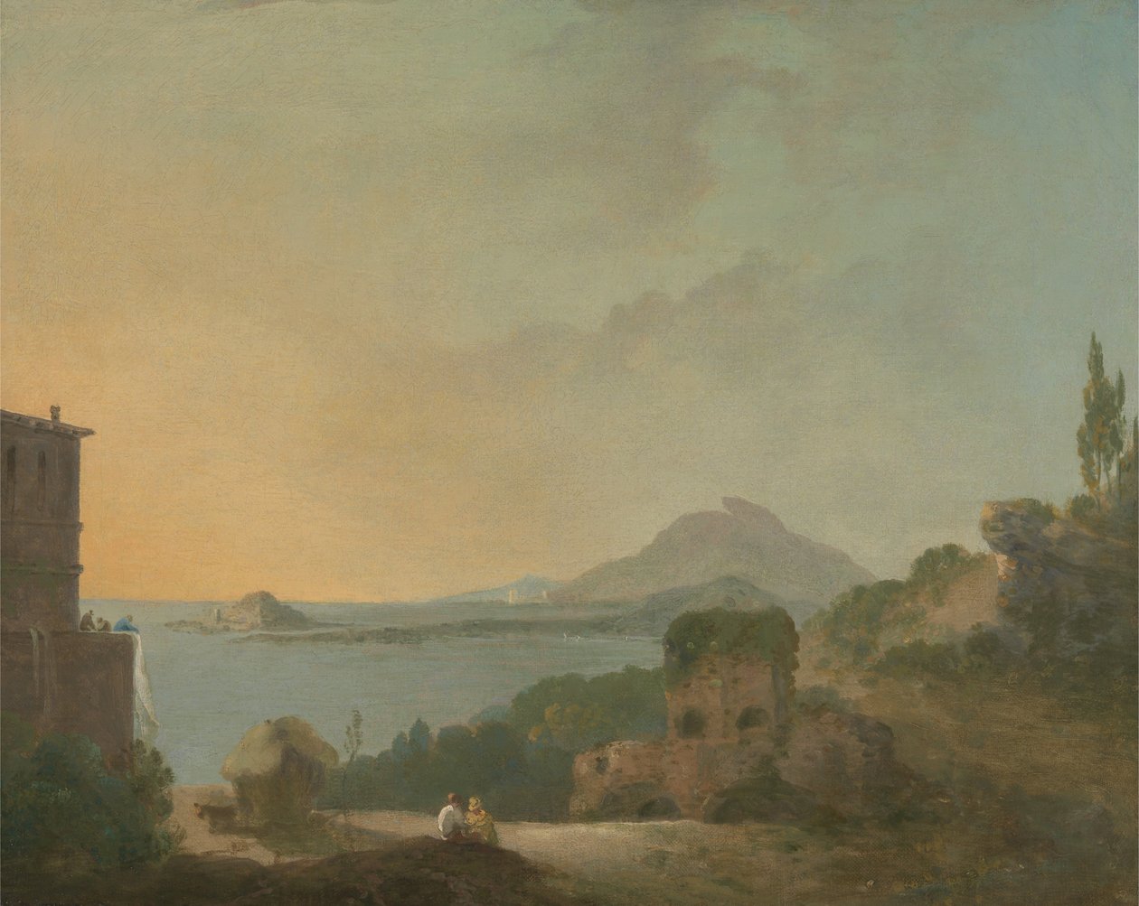 Willa Ciceros i Zatoka Pozzuoli autorstwa Richard Wilson