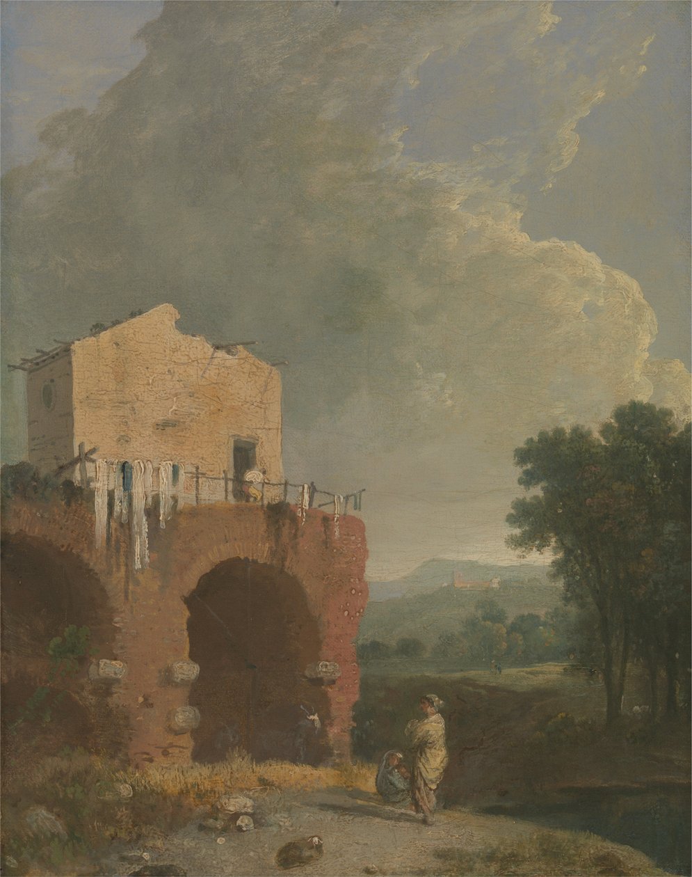 Willa Hadriana autorstwa Richard Wilson
