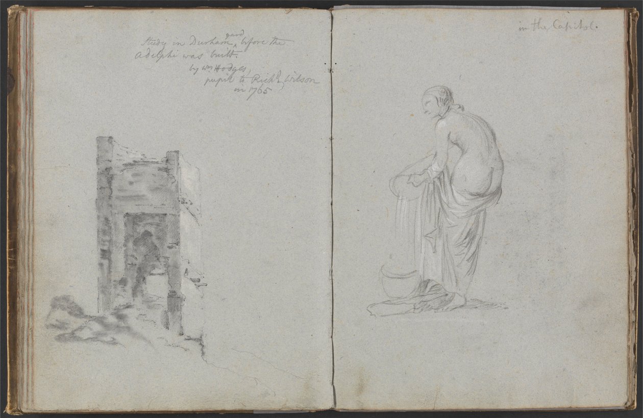 Włoski szkicownik autorstwa Richard Wilson