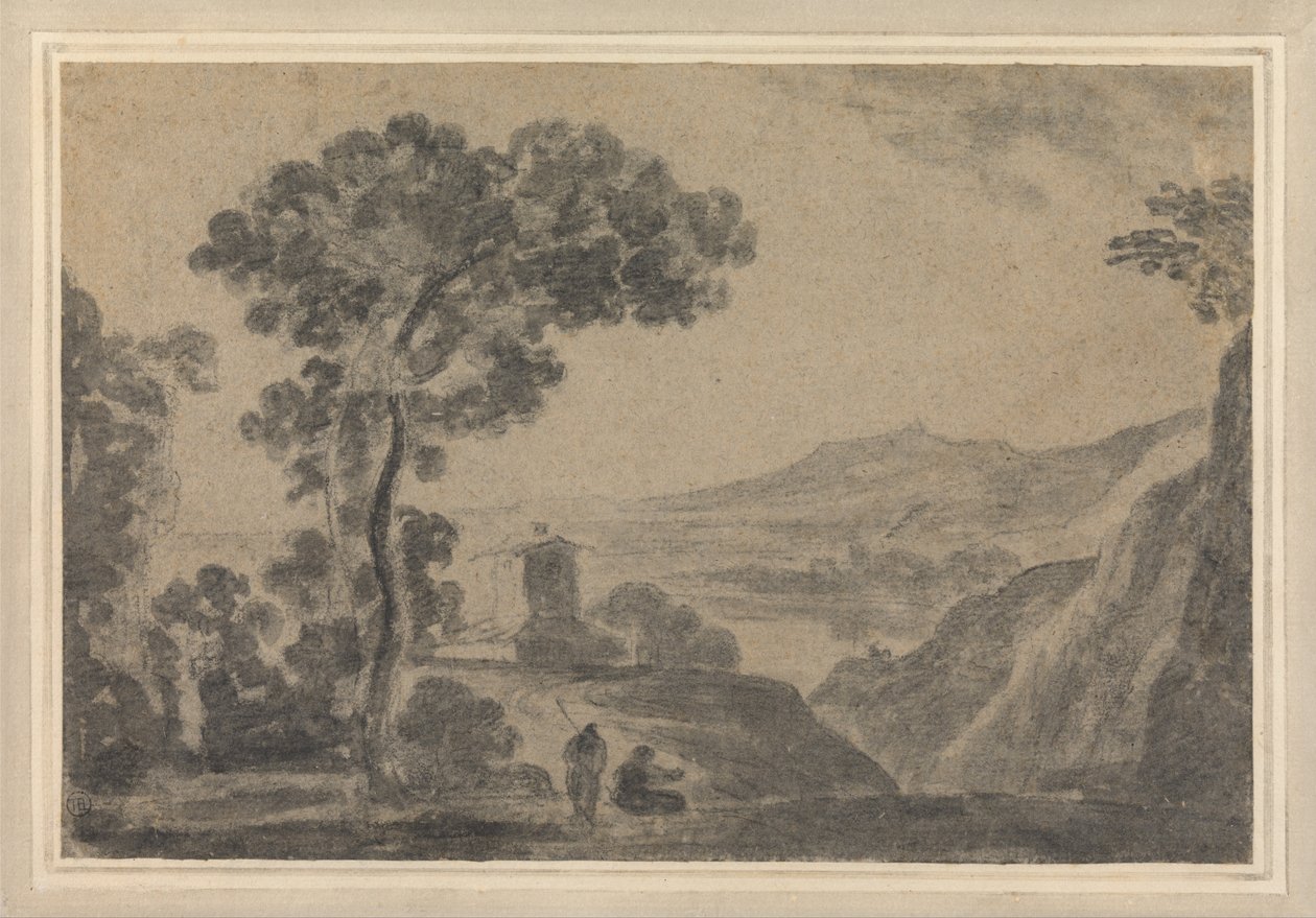 Włoska kompozycja krajobrazowa autorstwa Richard Wilson
