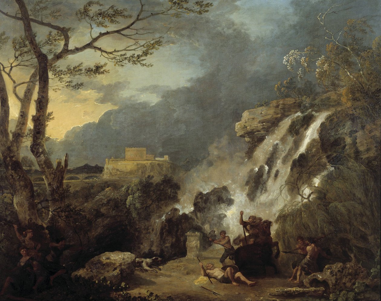 Meleager i Atalanta autorstwa Richard Wilson