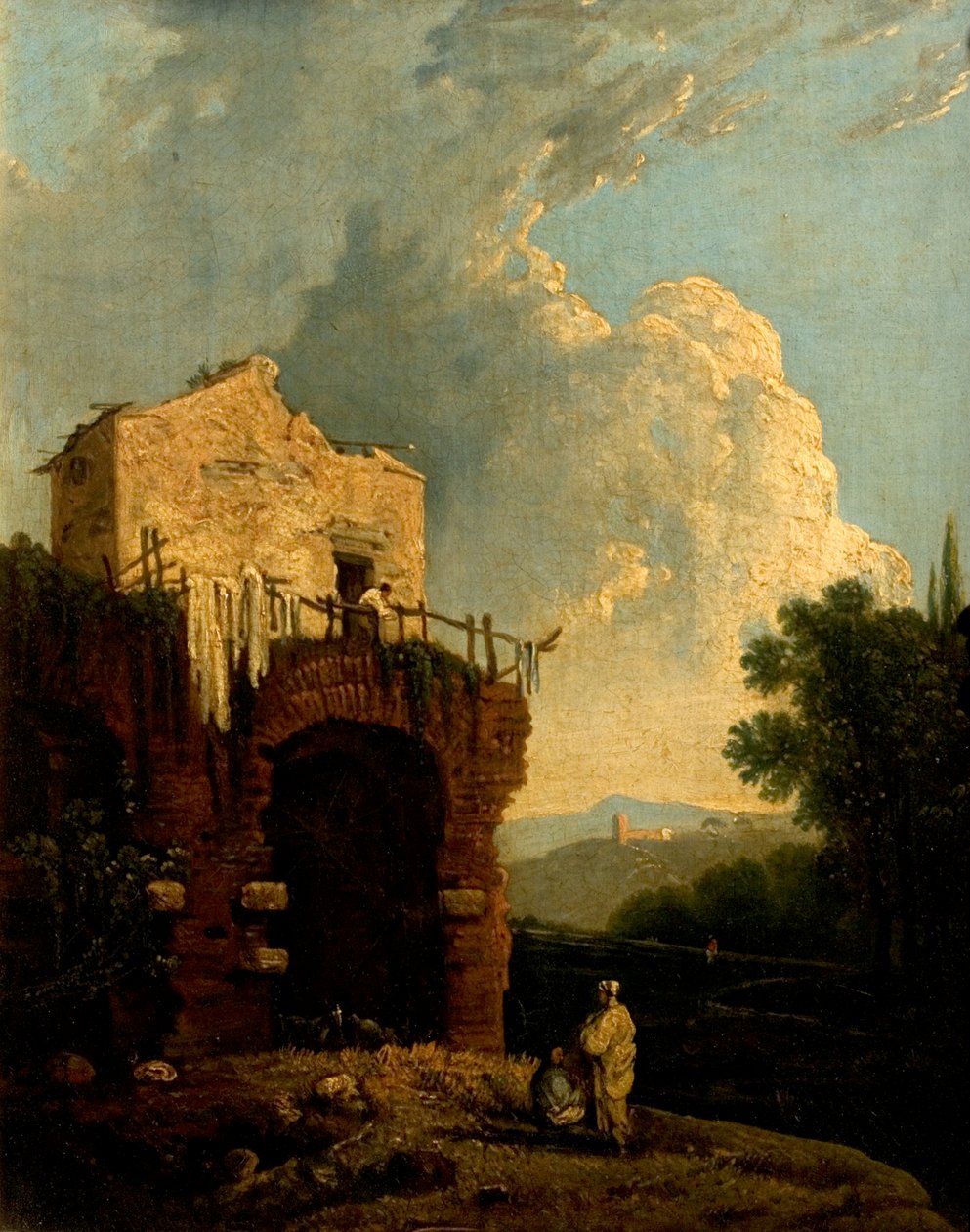 Ruiny willi w pobliżu Rzymu autorstwa Richard Wilson