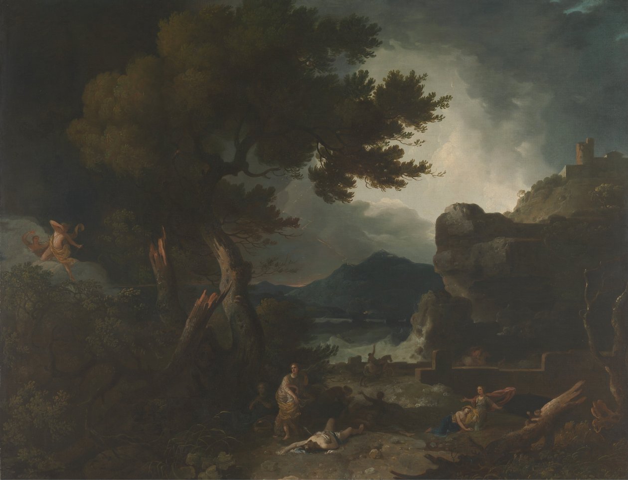 Zniszczenie dzieci Niobes autorstwa Richard Wilson