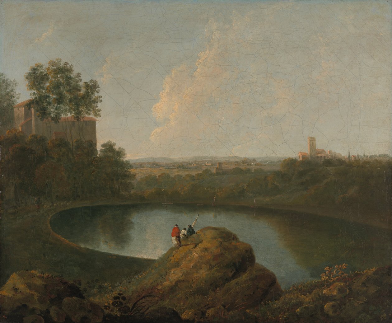 Głowa jeziora Nemi autorstwa Richard Wilson