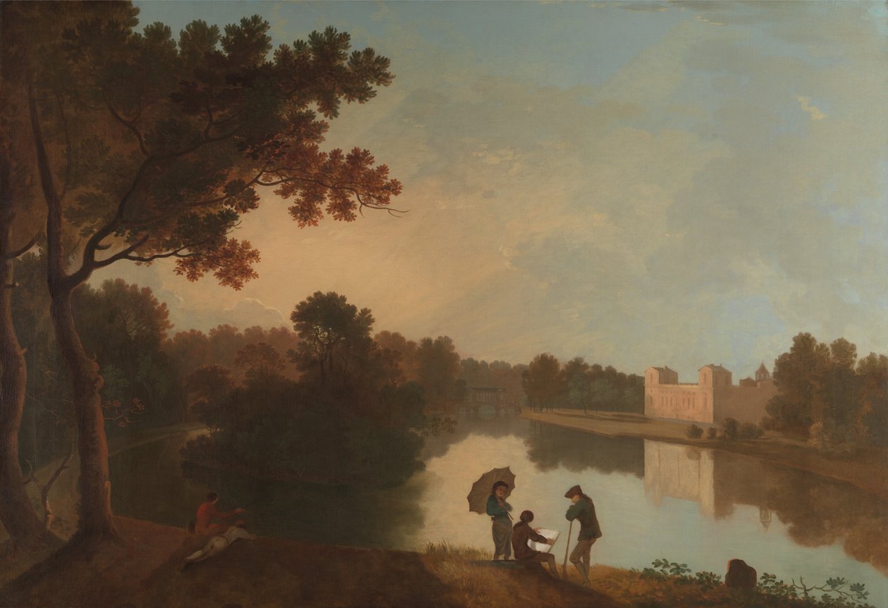 Wilton House od południowego wschodu autorstwa Richard Wilson